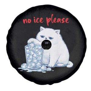 Abolish Ice Protest Spare Tire Cover Subtle FDT Cat Meme No Ice Please TS10 Print Your Wear
