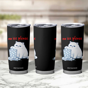 Abolish Ice Protest Tumbler Cup Subtle FDT Cat Meme No Ice Please TS10 Print Your Wear