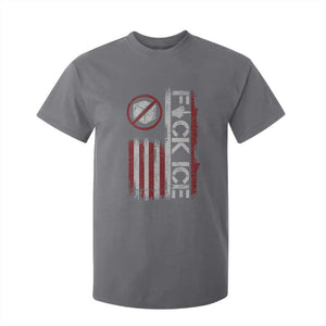 Fck Ice T Shirt For Kid Retro US Flag Subtle FDT Protest TS10 Charcoal Print Your Wear
