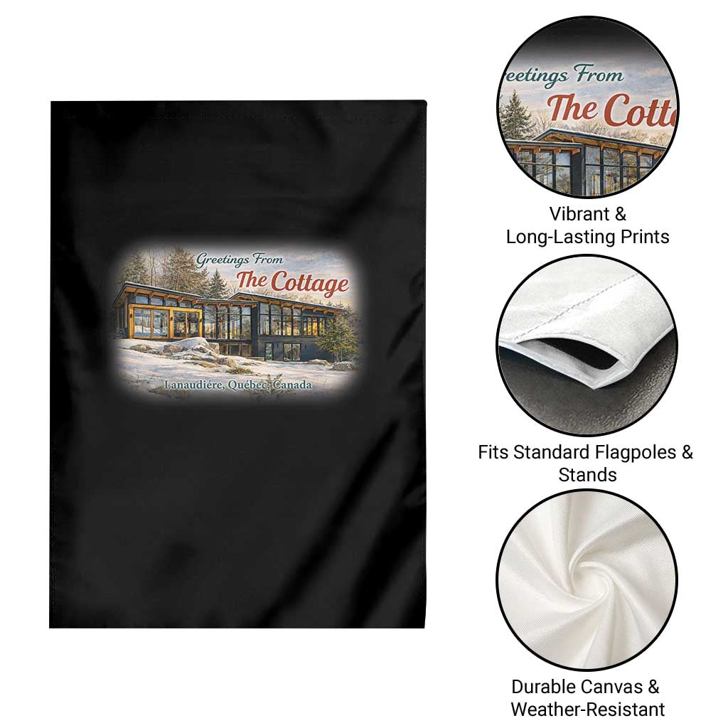 Coming To The Cottage Garden Flag Retro LGBT Romance Hockey Fan TS10 Print Your Wear