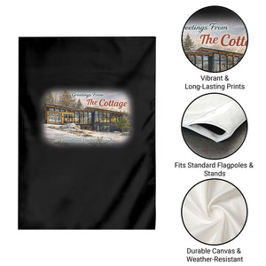 Coming To The Cottage Garden Flag Retro LGBT Romance Hockey Fan TS10 Print Your Wear