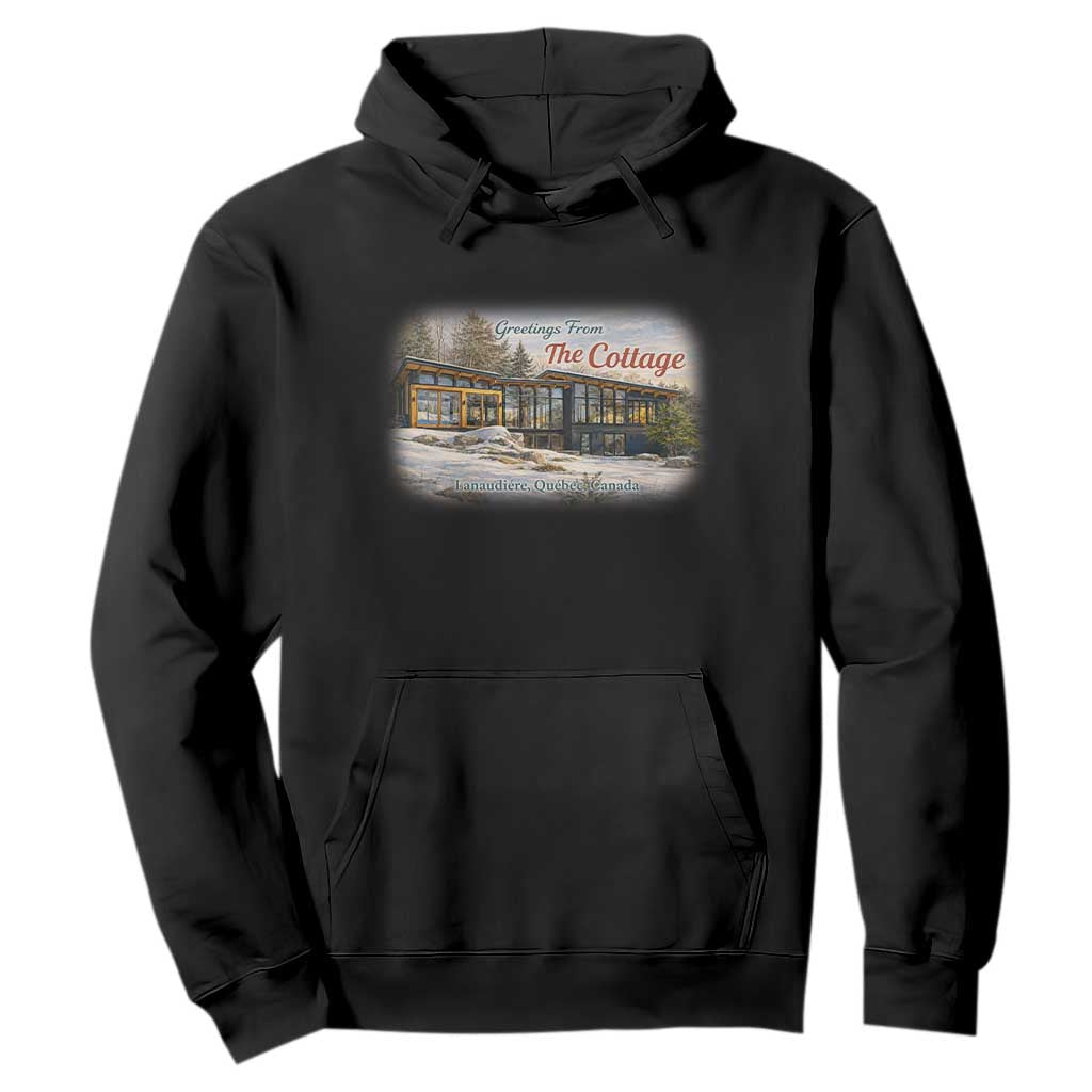 Coming To The Cottage Hoodie Retro LGBT Romance Hockey Fan TS10 Black Print Your Wear