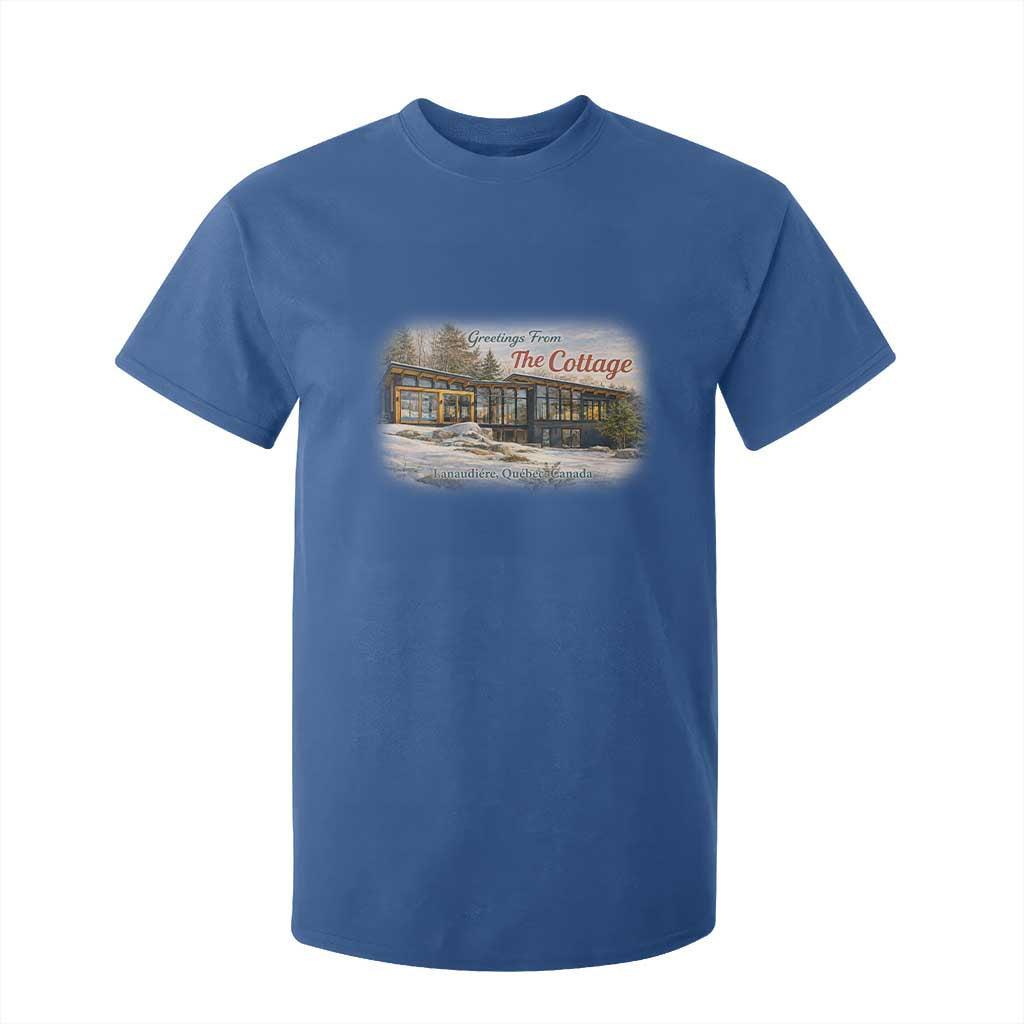 Coming To The Cottage T Shirt For Kid Retro LGBT Romance Hockey Fan TS10 Royal Blue Print Your Wear