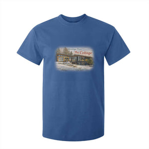 Coming To The Cottage T Shirt For Kid Retro LGBT Romance Hockey Fan TS10 Royal Blue Print Your Wear