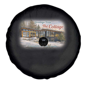 Coming To The Cottage Spare Tire Cover Retro LGBT Romance Hockey Fan TS10 Print Your Wear