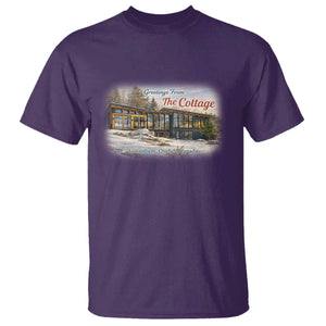 Coming To The Cottage T Shirt Retro LGBT Romance Hockey Fan TS10 Purple Print Your Wear