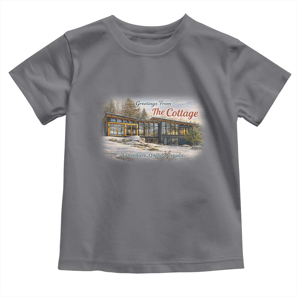 Coming To The Cottage Toddler T Shirt Retro LGBT Romance Hockey Fan TS10 Charcoal Print Your Wear