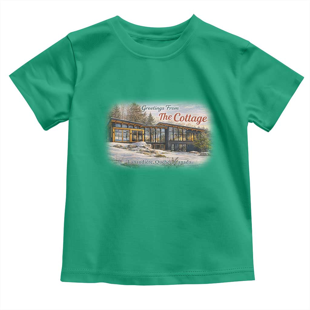 Coming To The Cottage Toddler T Shirt Retro LGBT Romance Hockey Fan TS10 Irish Green Print Your Wear