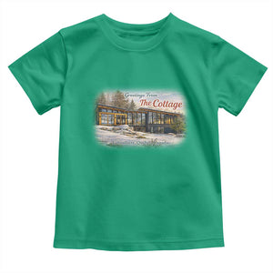 Coming To The Cottage Toddler T Shirt Retro LGBT Romance Hockey Fan TS10 Irish Green Print Your Wear