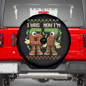 I Was 6 Now Im 7 7th Birthday 67 Meme Spare Tire Cover Six Seven Checkered Kids Gaming Meme TS10 Black Print Your Wear