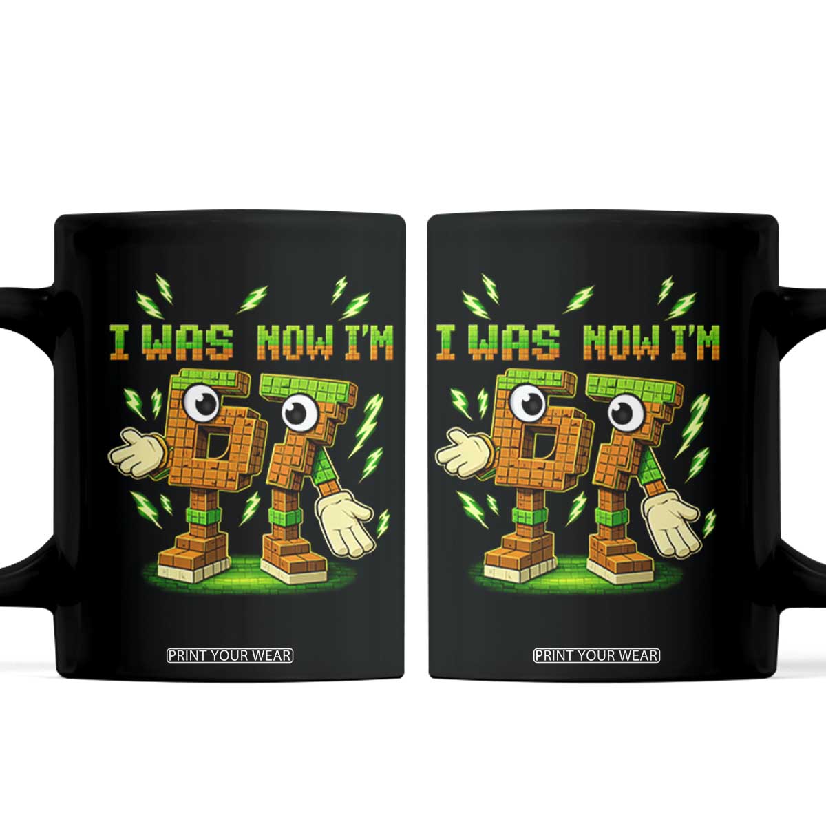 I Was 6 Now Im 7 7th Birthday 67 Meme Coffee Mug Funny 6 7 Birthday Six Seven Kids Gaming TS10 Black Print Your Wear