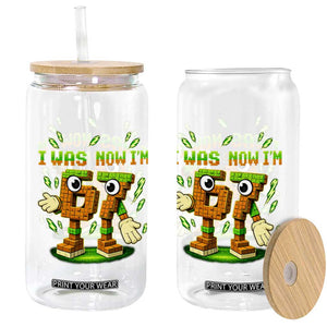 I Was 6 Now Im 7 7th Birthday 67 Meme Glass Can Funny 6 7 Birthday Six Seven Kids Gaming TS10 Print Your Wear