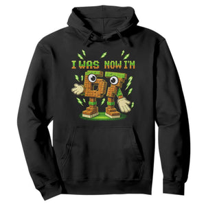 I Was 6 Now Im 7 7th Birthday 67 Meme Hoodie Funny 6 7 Birthday Six Seven Kids Gaming TS10 Black Print Your Wear