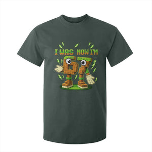 I Was 6 Now Im 7 7th Birthday 67 Meme T Shirt For Kid Funny 6 7 Birthday Six Seven Kids Gaming TS10 Dark Forest Green Print Your Wear