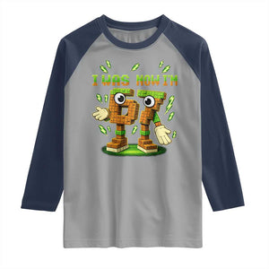 I Was 6 Now Im 7 7th Birthday 67 Meme Raglan Shirt Funny 6 7 Birthday Six Seven Kids Gaming TS10 Sport Gray Navy Print Your Wear