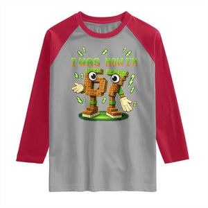 I Was 6 Now Im 7 7th Birthday 67 Meme Raglan Shirt Funny 6 7 Birthday Six Seven Kids Gaming TS10 Sport Gray Red Print Your Wear