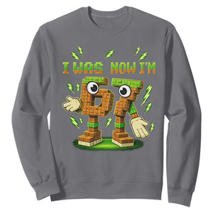 I Was 6 Now Im 7 7th Birthday 67 Meme Sweatshirt Funny 6 7 Birthday Six Seven Kids Gaming TS10 Charcoal Print Your Wear