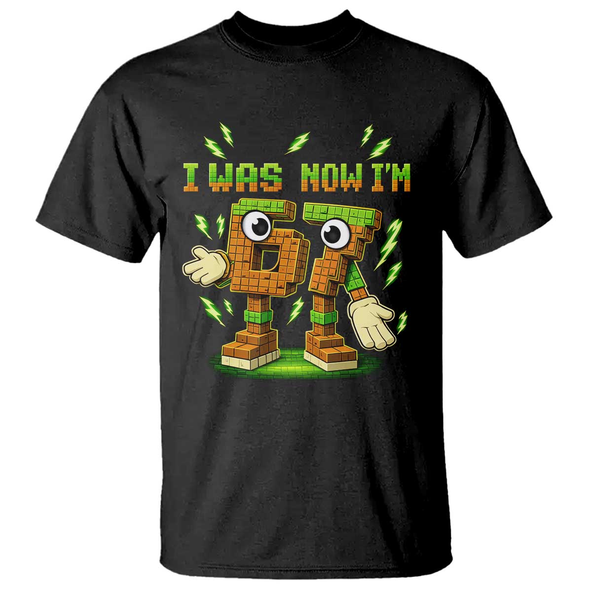 I Was 6 Now Im 7 7th Birthday 67 Meme T Shirt Funny 6 7 Birthday Six Seven Kids Gaming TS10 Black Print Your Wear
