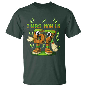 I Was 6 Now Im 7 7th Birthday 67 Meme T Shirt Funny 6 7 Birthday Six Seven Kids Gaming TS10 Dark Forest Green Print Your Wear