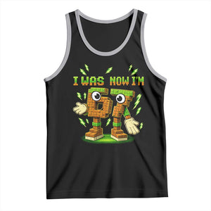 I Was 6 Now Im 7 7th Birthday 67 Meme Tank Top Funny 6 7 Birthday Six Seven Kids Gaming TS10 Black Athletic Heather Print Your Wear