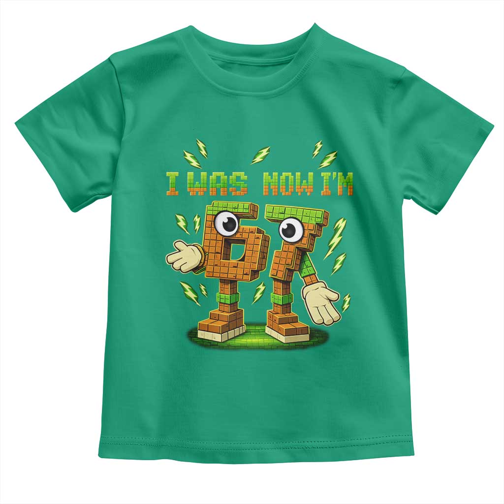 I Was 6 Now Im 7 7th Birthday 67 Meme Toddler T Shirt Funny 6 7 Birthday Six Seven Kids Gaming TS10 Irish Green Print Your Wear
