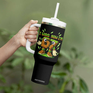 I Was 6 Now Im 7 7th Birthday 67 Meme Tumbler With Handle Funny 6 7 Birthday Six Seven Kids Gaming TS10 Print Your Wear