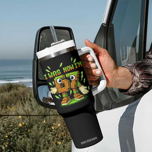 I Was 6 Now Im 7 7th Birthday 67 Meme Tumbler With Handle Funny 6 7 Birthday Six Seven Kids Gaming TS10 Print Your Wear