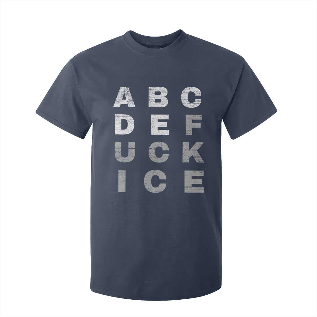 Fck Ice T Shirt For Kid Chinga La Migra Subtle FDT TS10 Navy Print Your Wear