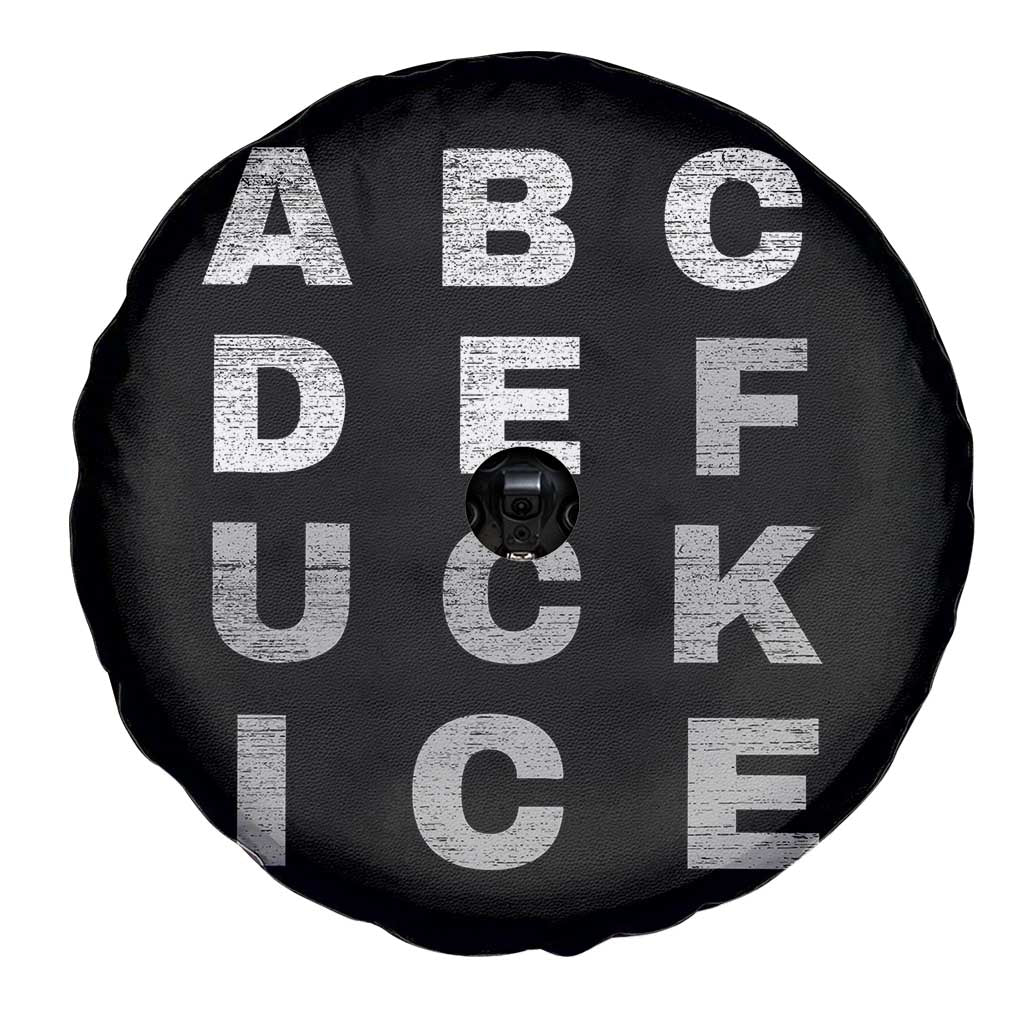 Fck Ice Spare Tire Cover Chinga La Migra Subtle FDT TS10 Print Your Wear