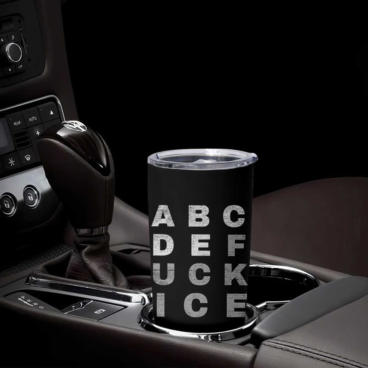Fck Ice Tumbler Cup Chinga La Migra Subtle FDT TS10 Print Your Wear