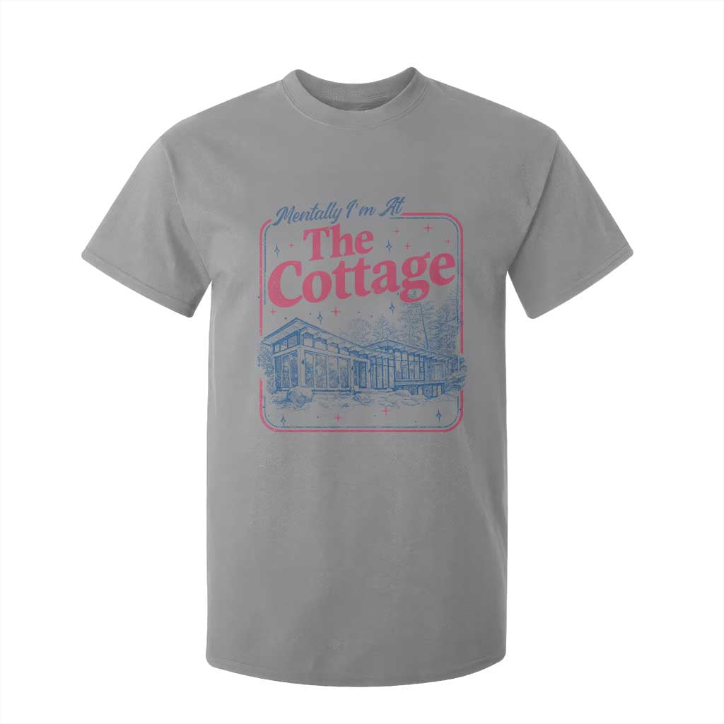 Team Hollanov Fan T Shirt For Kid Mentally Im At The Cottage LGBT Romance Hockey TS10 Sport Gray Print Your Wear