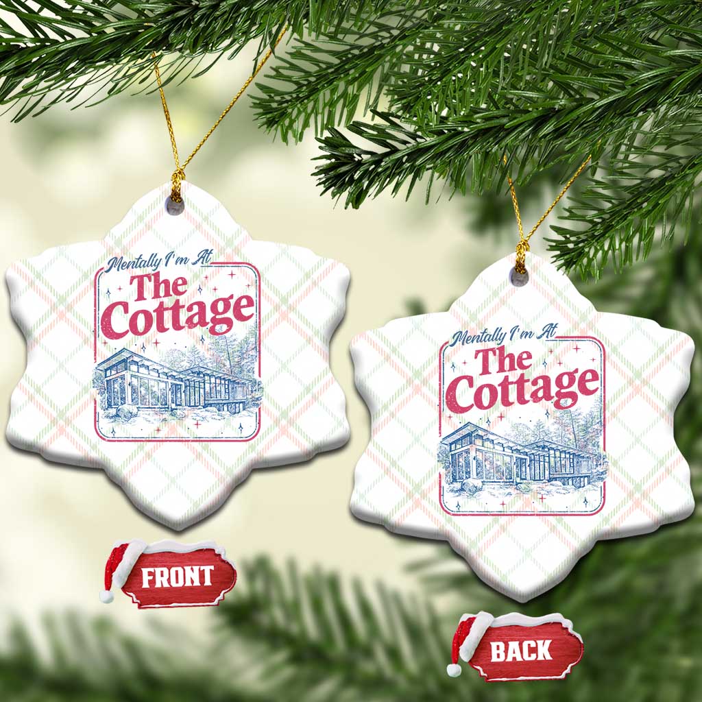 Team Hollanov Fan Ceramic Ornament Mentally Im At The Cottage LGBT Romance Hockey TS10 Print Your Wear