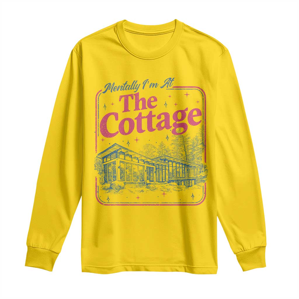 Team Hollanov Fan Long Sleeve Shirt Mentally Im At The Cottage LGBT Romance Hockey TS10 Daisy Print Your Wear