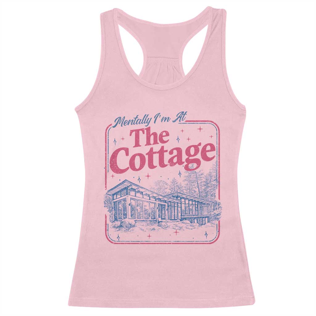 Team Hollanov Fan Racerback Tank Top Mentally Im At The Cottage LGBT Romance Hockey TS10 Light Pink Print Your Wear