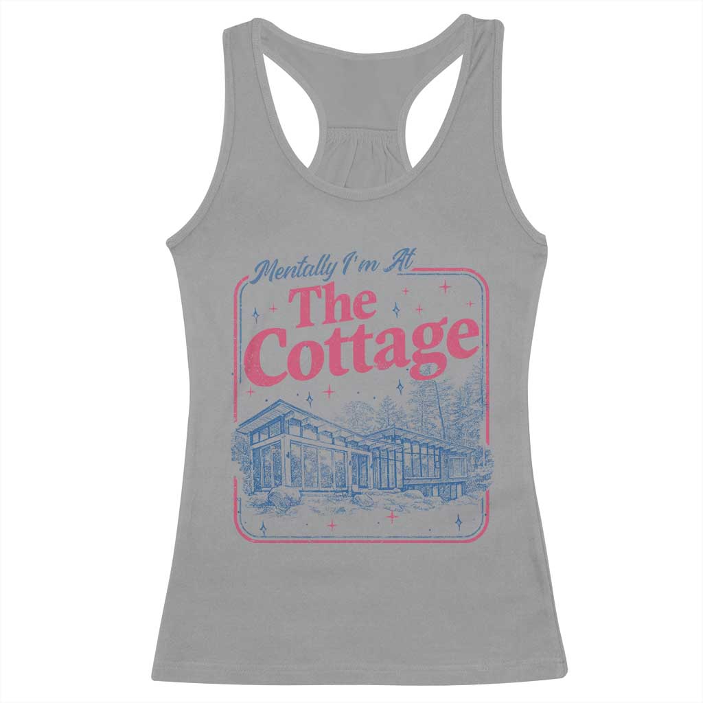 Team Hollanov Fan Racerback Tank Top Mentally Im At The Cottage LGBT Romance Hockey TS10 Sport Gray Print Your Wear