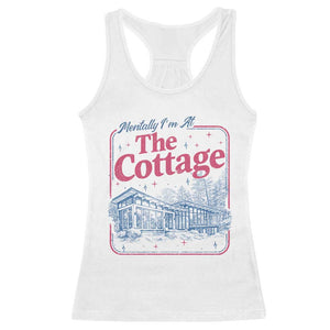 Team Hollanov Fan Racerback Tank Top Mentally Im At The Cottage LGBT Romance Hockey TS10 White Print Your Wear