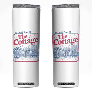 Team Hollanov Fan Skinny Tumbler Mentally Im At The Cottage LGBT Romance Hockey TS10 White Print Your Wear