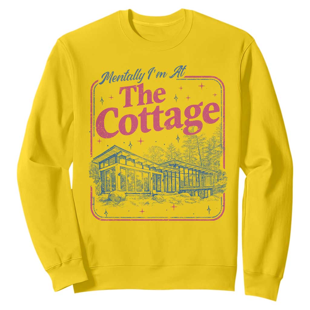 Team Hollanov Fan Sweatshirt Mentally Im At The Cottage LGBT Romance Hockey TS10 Daisy Print Your Wear
