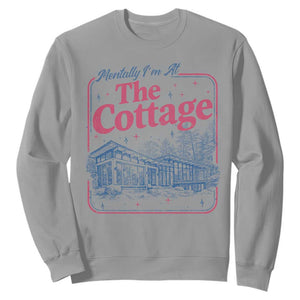 Team Hollanov Fan Sweatshirt Mentally Im At The Cottage LGBT Romance Hockey TS10 Sport Gray Print Your Wear