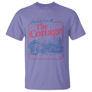 Team Hollanov Fan T Shirt Mentally Im At The Cottage LGBT Romance Hockey TS10 Violet Print Your Wear