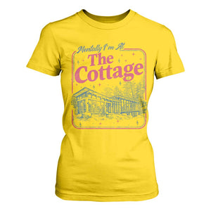 Team Hollanov Fan T Shirt For Women Mentally Im At The Cottage LGBT Romance Hockey TS10 Daisy Print Your Wear