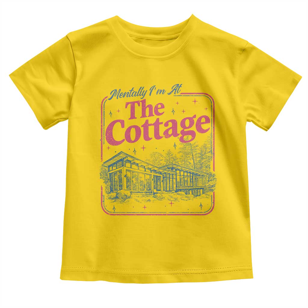 Team Hollanov Fan Toddler T Shirt Mentally Im At The Cottage LGBT Romance Hockey TS10 Daisy Print Your Wear