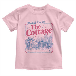 Team Hollanov Fan Toddler T Shirt Mentally Im At The Cottage LGBT Romance Hockey TS10 Light Pink Print Your Wear