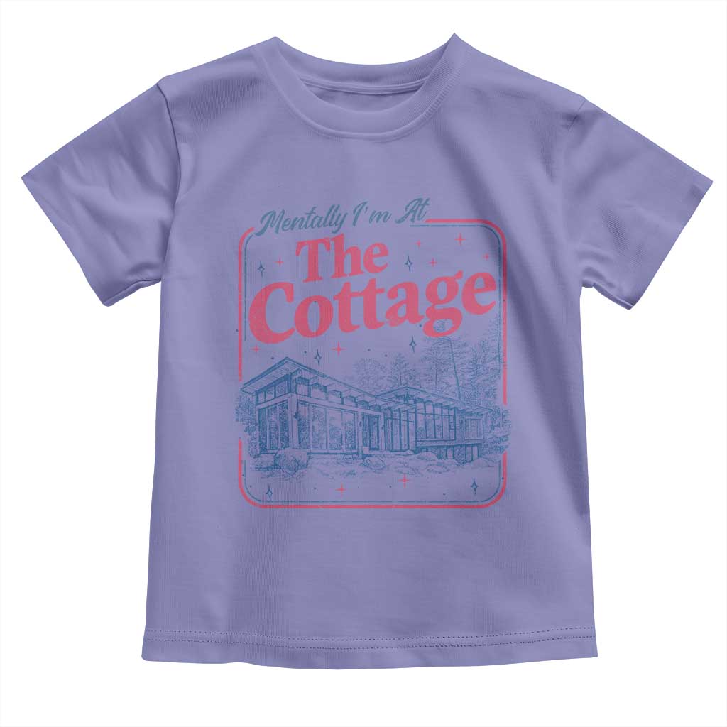 Team Hollanov Fan Toddler T Shirt Mentally Im At The Cottage LGBT Romance Hockey TS10 Violet Print Your Wear