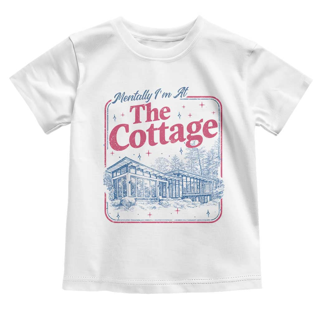 Team Hollanov Fan Toddler T Shirt Mentally Im At The Cottage LGBT Romance Hockey TS10 White Print Your Wear