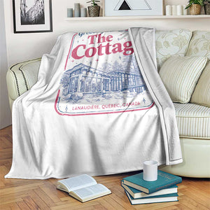 Coming To The Cottage Throw Blanket LGBT Romance Hockey Fan TS10 Print Your Wear