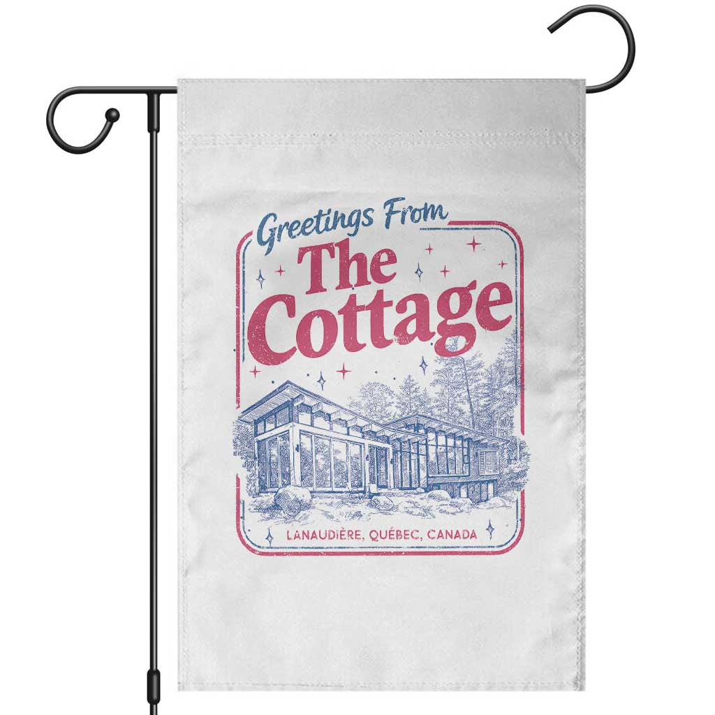 Coming To The Cottage Garden Flag LGBT Romance Hockey Fan TS10 White Print Your Wear