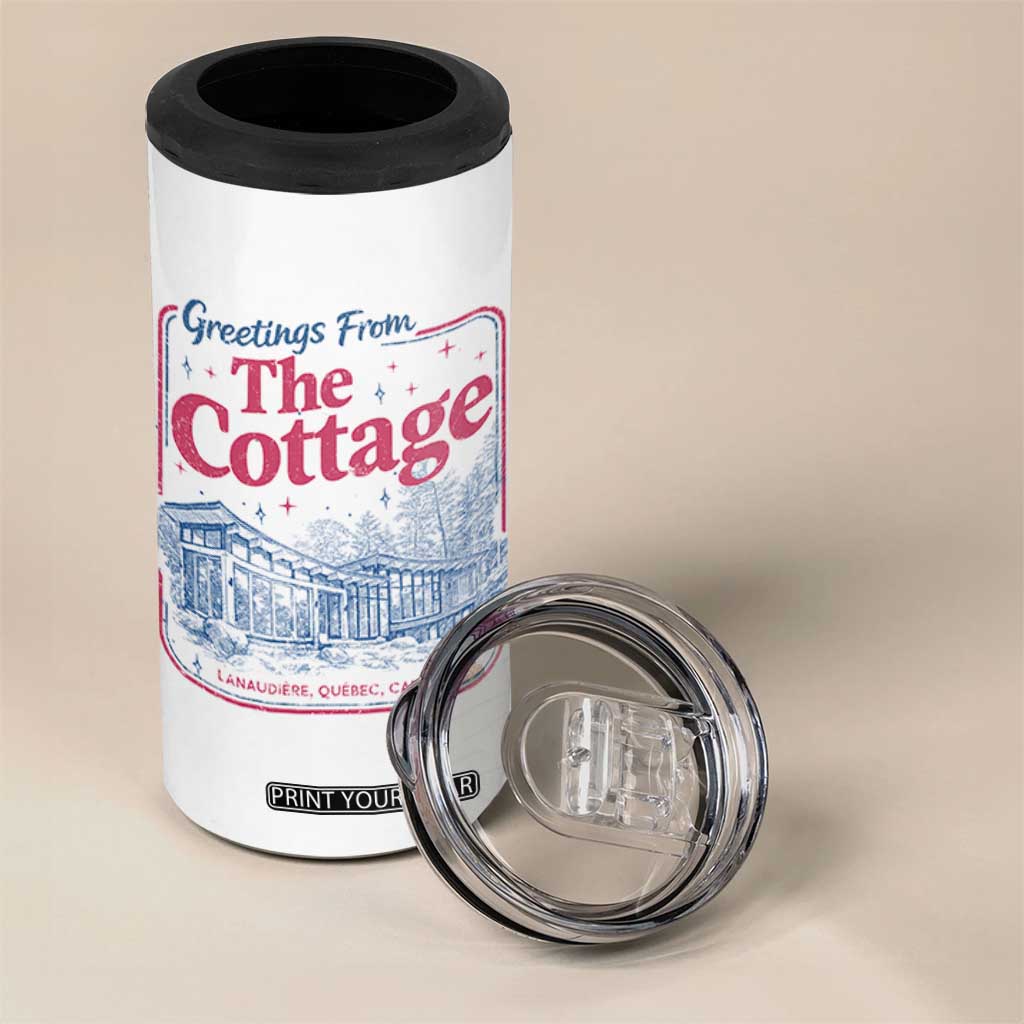 Coming To The Cottage 4 in 1 Can Cooler Tumbler LGBT Romance Hockey Fan TS10 Print Your Wear