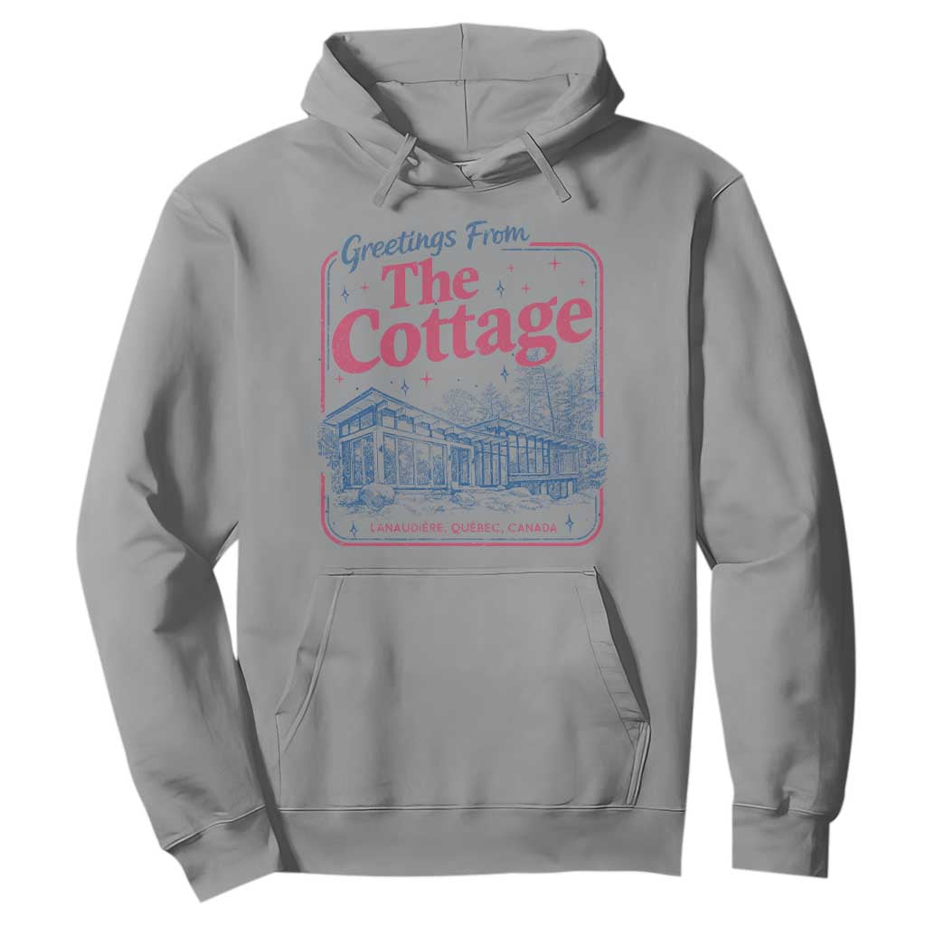 Coming To The Cottage Hoodie LGBT Romance Hockey Fan TS10 Sport Gray Print Your Wear