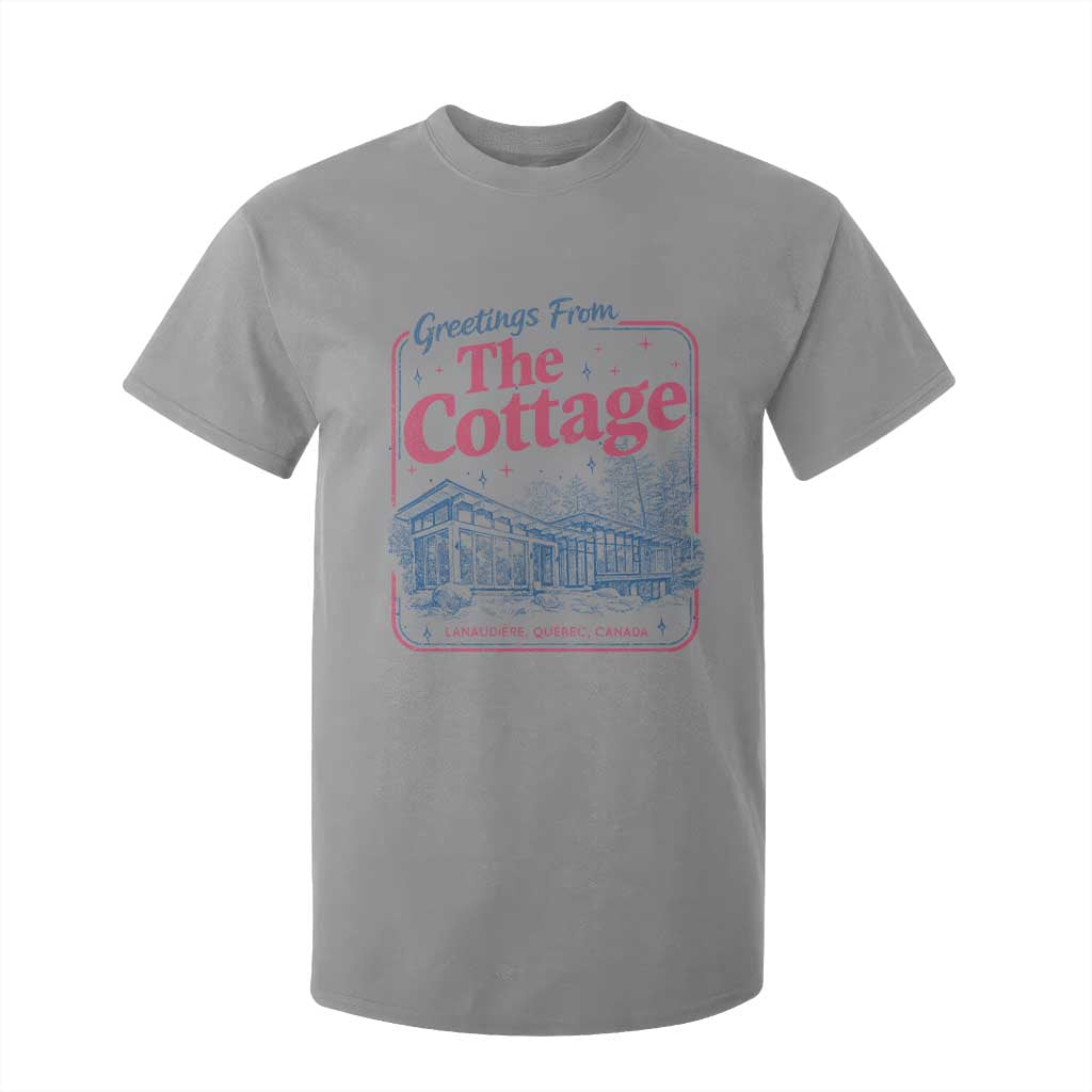 Coming To The Cottage T Shirt For Kid LGBT Romance Hockey Fan TS10 Sport Gray Print Your Wear
